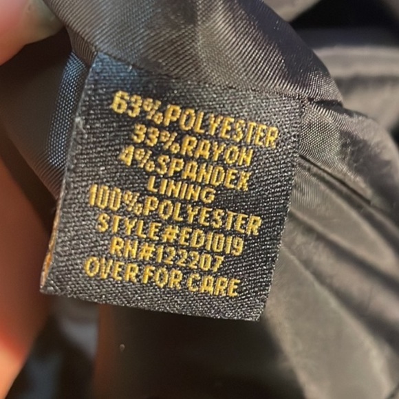 Black dress Essentials by A.B.S size 10 - Picture 3 of 4